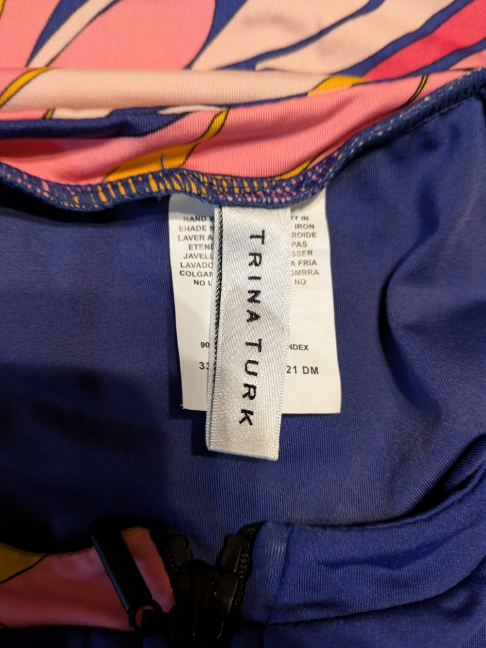 Trina Turk M Paddle Swimsuit in Floral - Picture 14 of 16